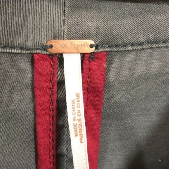 Free People Embellished Military Jacket Size L - Picture 2 of 6